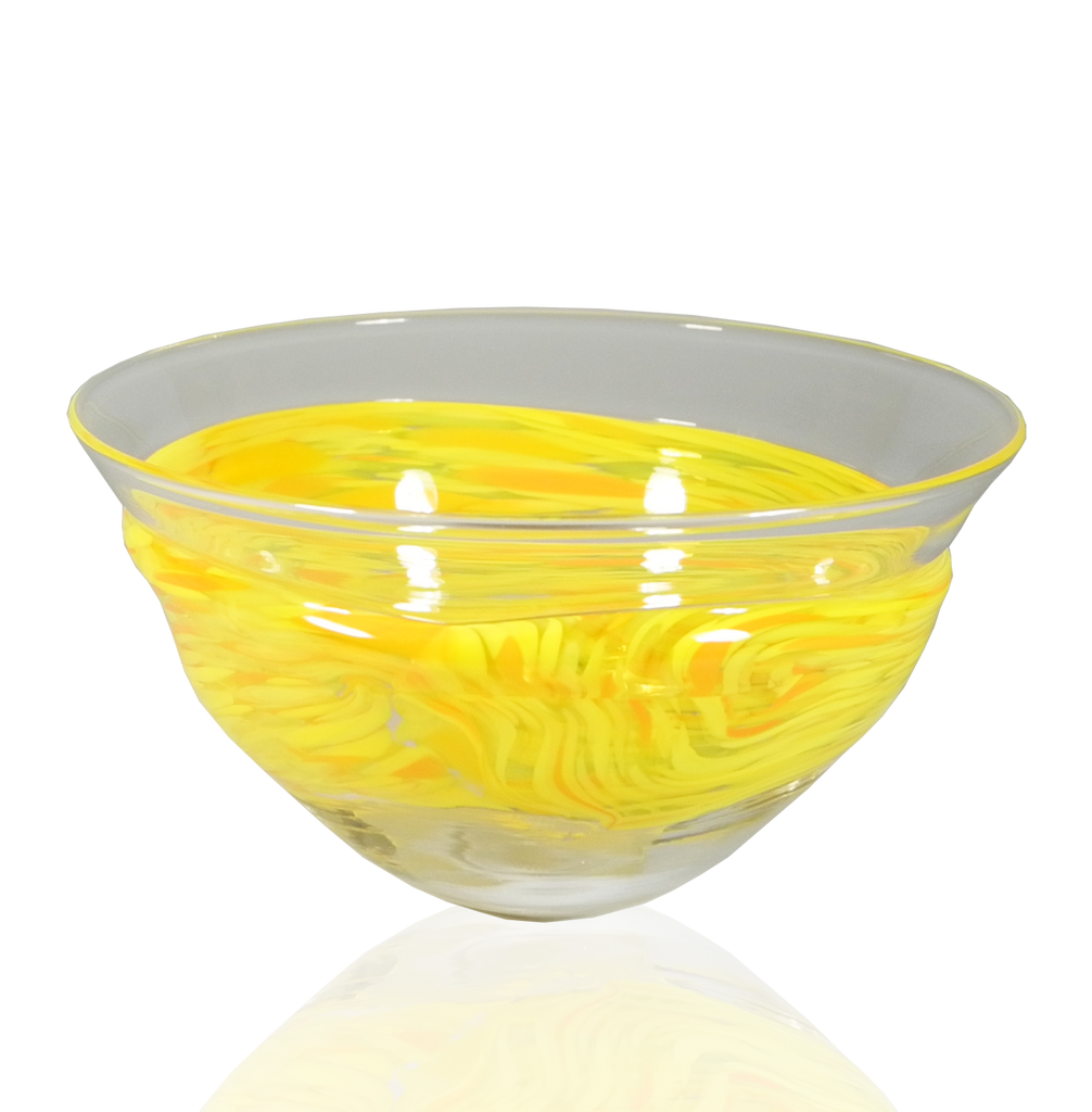 Wrap Bowls - Glass Art - Kingston Glass Studio - Blown Glass - Glass Blowing