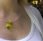Gummy Worm Candy Necklace | Handmade Glass Jewelry | Gifts